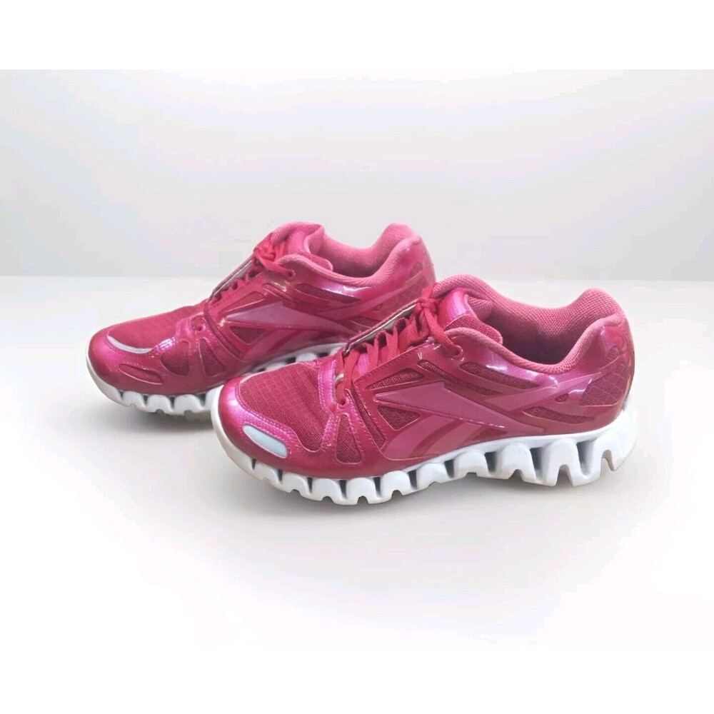 Reebok Zigtech Womans Shoes Size 8 Rose /Pink Excellent Condition
